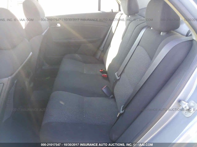 1G1ZH57B29F118252 - 2009 CHEVROLET MALIBU 1LT 灰色 照片 8