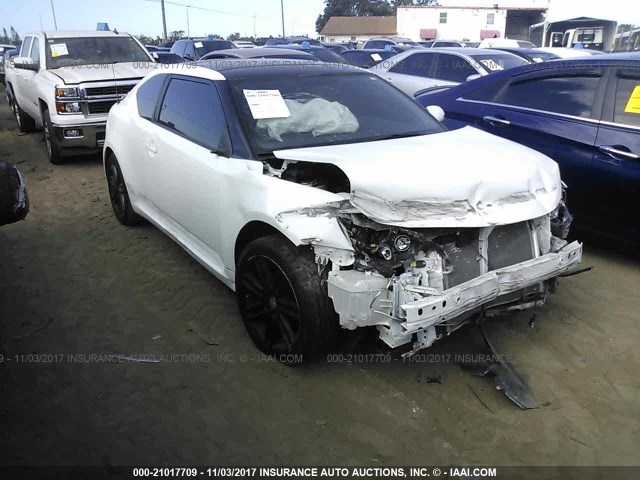 JTKJF5C70D3065842 - 2013 TOYOTA SCION TC 白色 照片 1