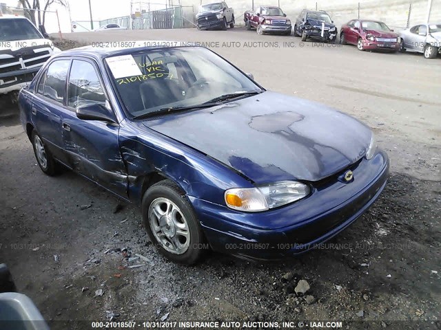 1Y1SK5284WZ443643 - 1998 CHEVROLET GEO PRIZM LSI BLUE photo 1