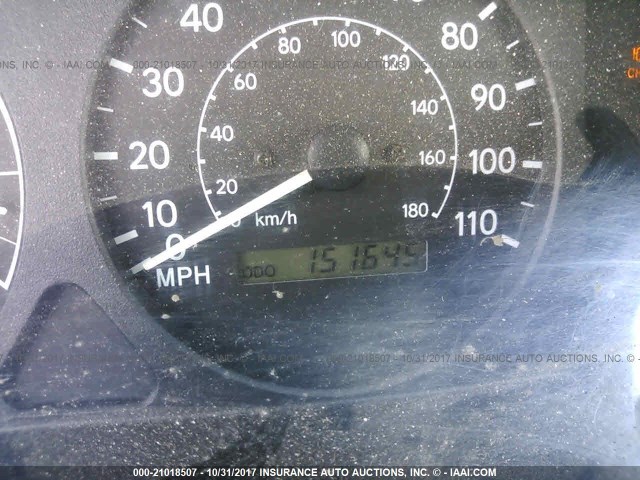 1Y1SK5284WZ443643 - 1998 CHEVROLET GEO PRIZM LSI BLUE photo 7