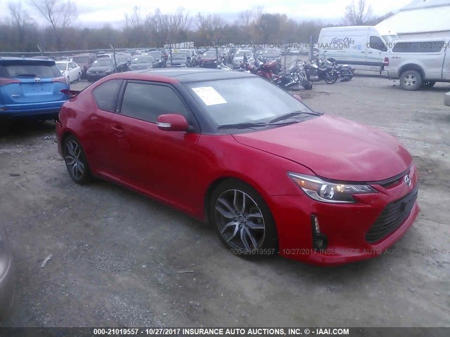 JTKJF5C73GJ021317 - 2016 TOYOTA SCION TC 红色 照片 1