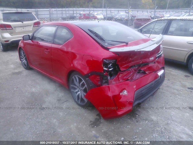 JTKJF5C73GJ021317 - 2016 TOYOTA SCION TC 红色 照片 6
