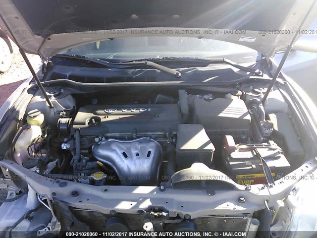 4T1BE46K57U549993 - 2007 TOYOTA CAMRY CE/LE/XLE/SE GOLD photo 10