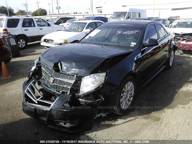 1G6DA5EY8B0146646 - 2011 CADILLAC CTS BLACK photo 2