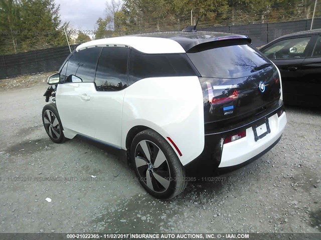 WBY1Z4C56EV276930 - 2014 BMW I3 REX WHITE photo 3