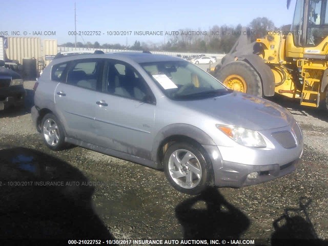 5Y2SL638X5Z457986 - 2005 PONTIAC VIBE SILVER photo 1