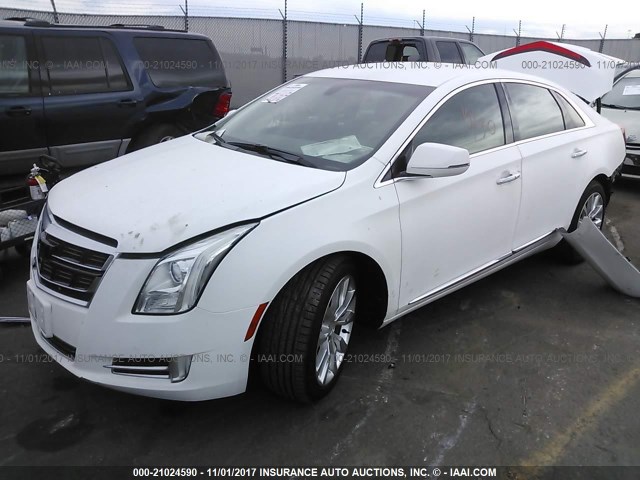 2G61N5S31G9181770 - 2016 CADILLAC XTS LUXURY COLLECTION WHITE photo 2