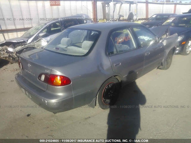 2T1BR18E3WC067758 - 1998 TOYOTA COROLLA VE/CE/LE GRAY photo 4