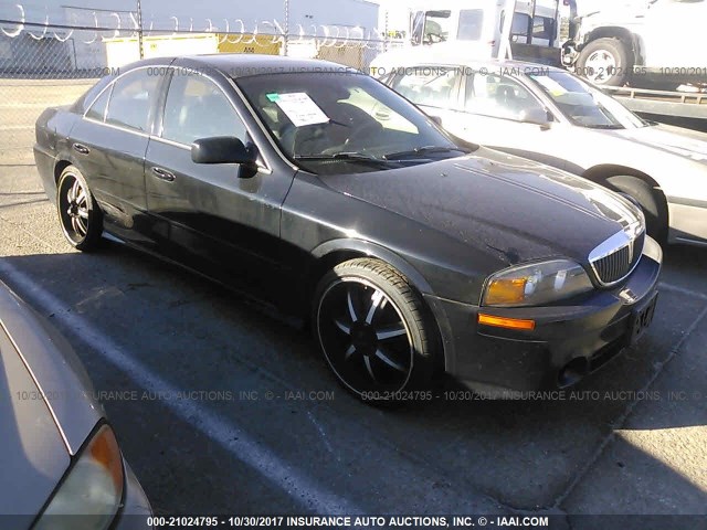 1LNHM87A92Y704024 - 2002 LINCOLN LS BLACK photo 1