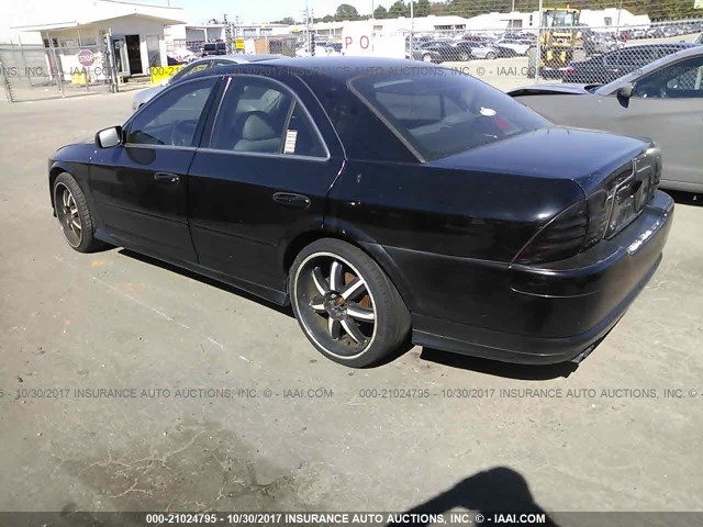 1LNHM87A92Y704024 - 2002 LINCOLN LS BLACK photo 3