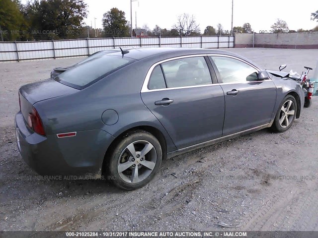 1G1ZF57529F227827 - 2009 CHEVROLET MALIBU HYBRID GRAY photo 4