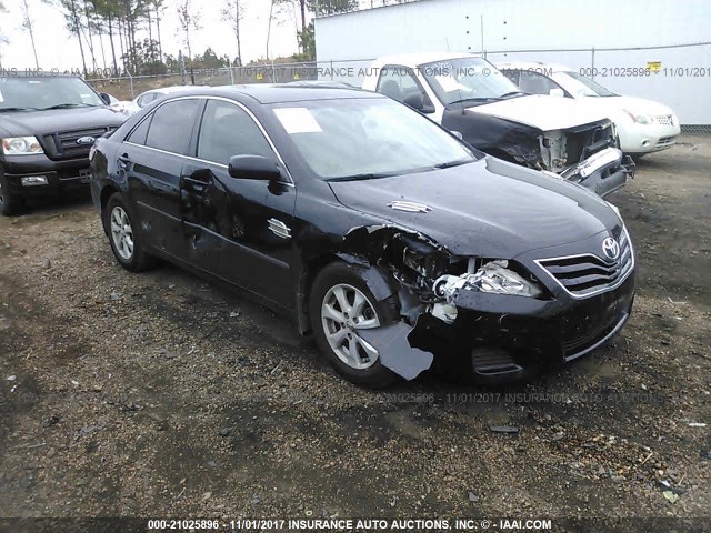 4T4BF3EK2AR085826 - 2010 TOYOTA CAMRY SE/LE/XLE შავი ფოტო 1