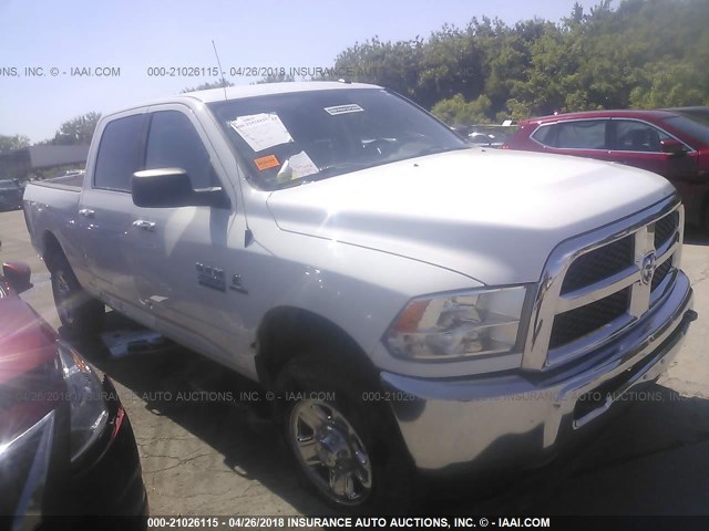 3C6UR5DL5HG605848 - 2017 RAM 2500 SLT WHITE photo 1