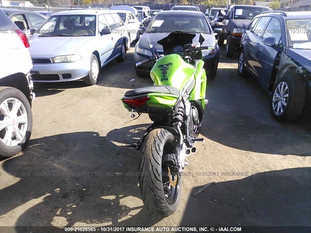 JKAEXEE14CDA00271 - 2012 KAWASAKI EX650 EC GREEN photo 6