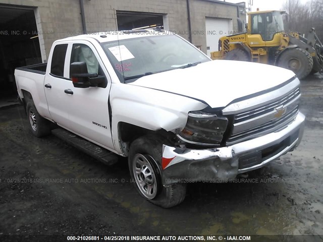 1GC2KUEG5GZ199696 - 2016 CHEVROLET SILVERADO K2500 HEAVY DUTY WHITE photo 1