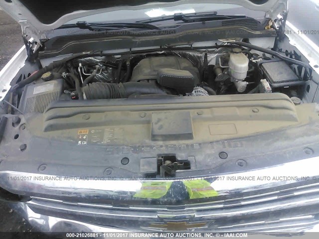 1GC2KUEG5GZ199696 - 2016 CHEVROLET SILVERADO K2500 HEAVY DUTY WHITE photo 10