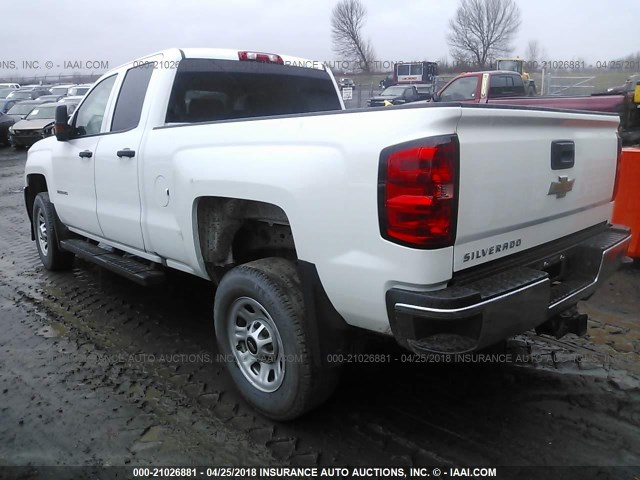 1GC2KUEG5GZ199696 - 2016 CHEVROLET SILVERADO K2500 HEAVY DUTY WHITE photo 3