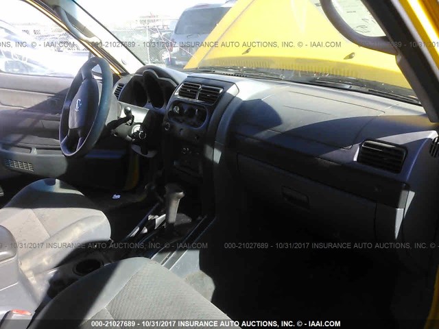 5N1ED28Y02C602944 - 2002 NISSAN XTERRA XE/SE YELLOW photo 5