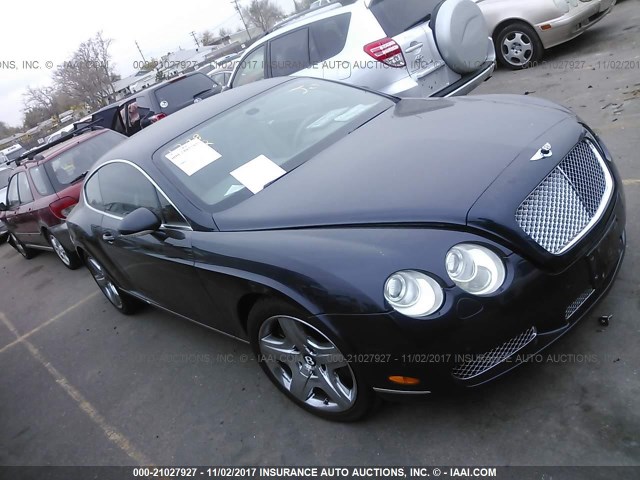 SCBCR63W45C028527 - 2005 BENTLEY CONTINENTAL GT Dark Blue photo 1