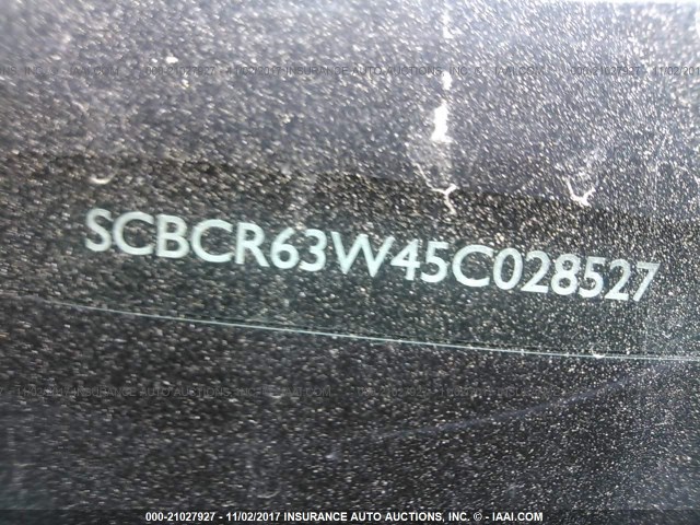 SCBCR63W45C028527 - 2005 BENTLEY CONTINENTAL GT Dark Blue photo 9