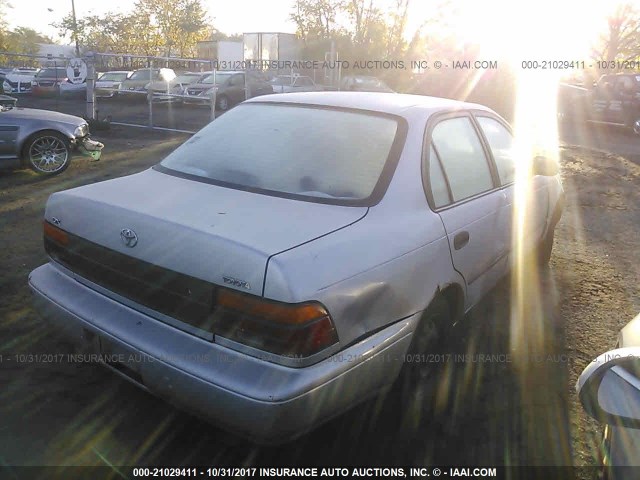 JT2AE09BXR0052610 - 1994 TOYOTA COROLLA LE/DX 灰色 照片 4