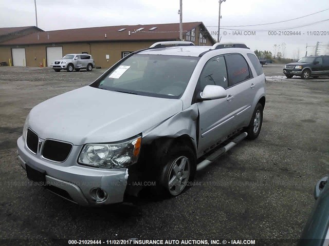 2CKDL33F296238827 - 2009 PONTIAC TORRENT SILVER photo 2