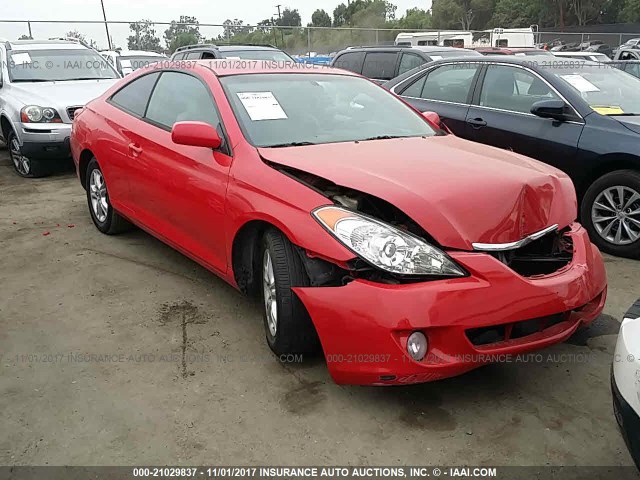 4T1CE38P36U751060 - 2006 TOYOTA CAMRY SOLARA SE/SLE წითელი ფოტო 1