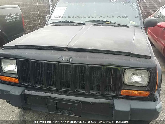 1J4FF68S8XL618882 - 1999 JEEP CHEROKEE SPORT/CLASSIC Czarny zdjęcie 6