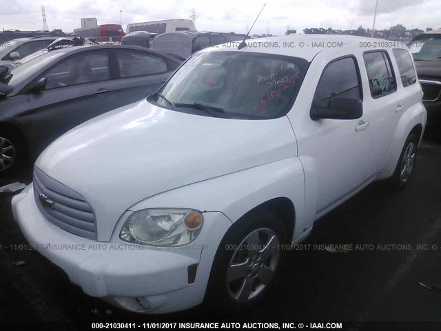 3GNCA13B39S632355 - 2009 CHEVROLET HHR LS თეთრი ფოტო 2