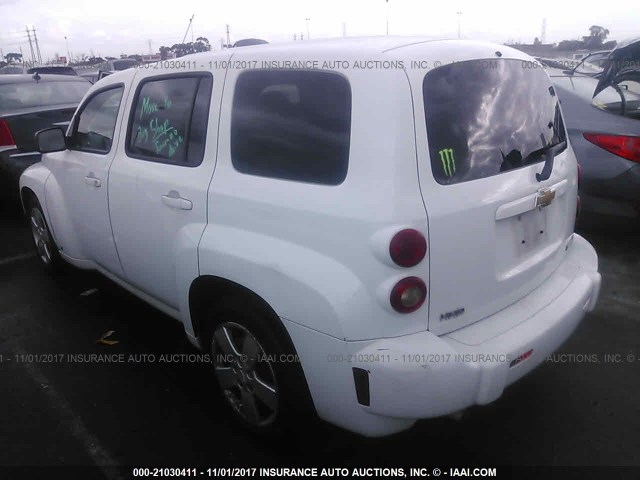 3GNCA13B39S632355 - 2009 CHEVROLET HHR LS თეთრი ფოტო 3