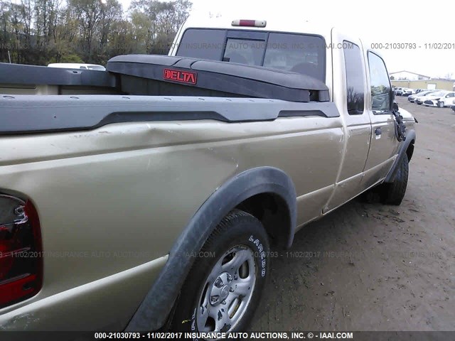 1FTZR45E32PA24179 - 2002 FORD RANGER SUPER CAB TAN photo 6