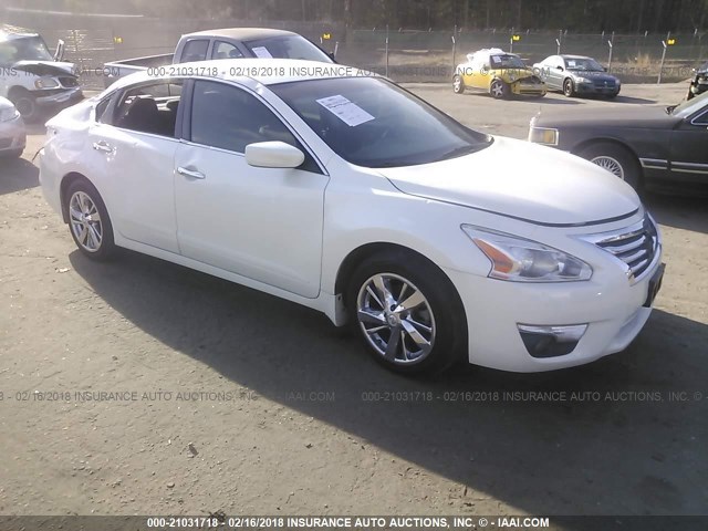 1N4AL3AP6FC101694 - 2015 NISSAN ALTIMA 2.5/S/SV/SL WHITE photo 1