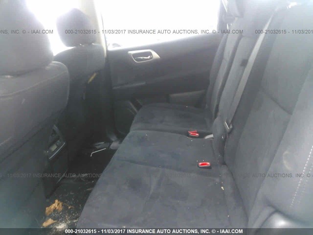 5N1AR2MN3DC652963 - 2013 NISSAN PATHFINDER S/SV/SL/PLATINUM 银色 照片 8