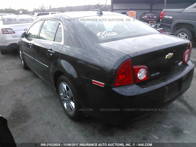 1G1ZB5E02CF300690 - 2012 CHEVROLET MALIBU LS 黑色 照片 3