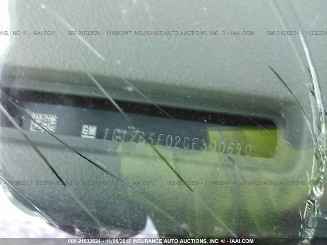 1G1ZB5E02CF300690 - 2012 CHEVROLET MALIBU LS 黑色 照片 9