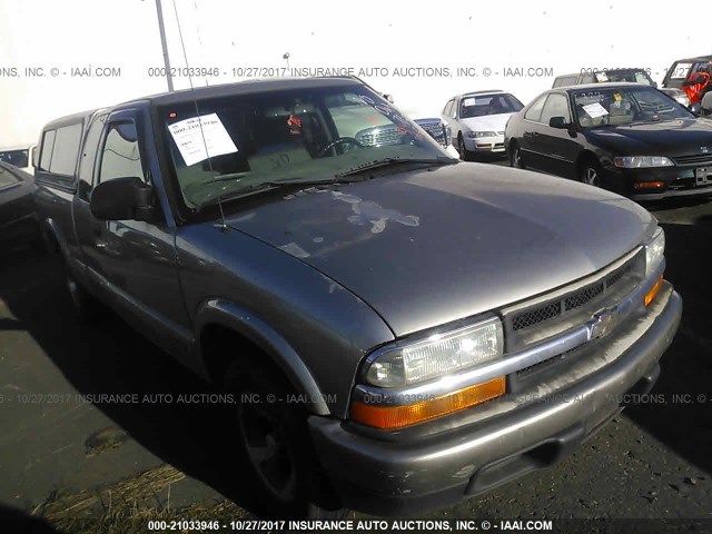 1GCCS195428129309 - 2002 CHEVROLET S TRUCK S10 GRAY photo 1