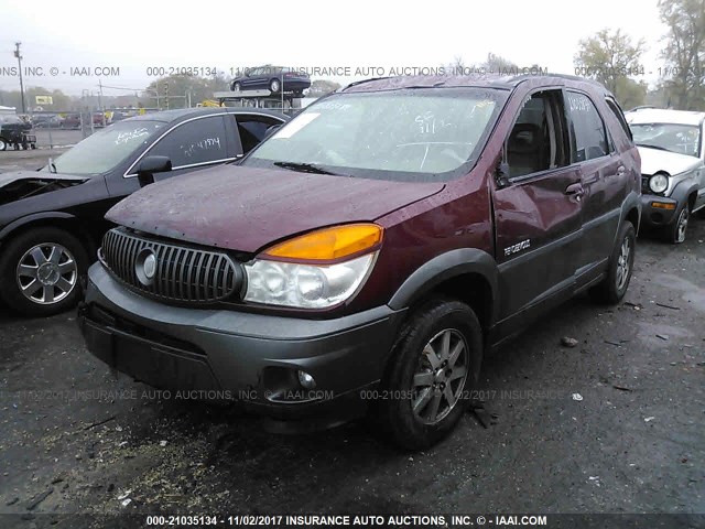 3G5DA03E33S551145 - 2003 BUICK RENDEZVOUS CX/CXL MAROON photo 2