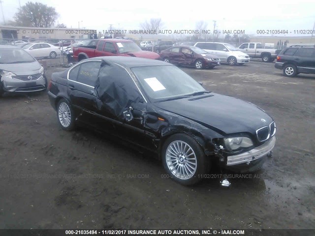 WBAEV53492KM00789 - 2002 BMW 330 I BLACK photo 1