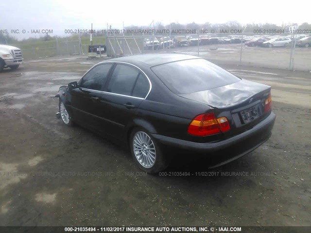 WBAEV53492KM00789 - 2002 BMW 330 I BLACK photo 3