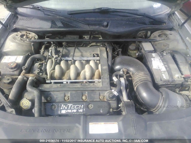 1LNHM97V1YY792617 - 2000 LINCOLN CONTINENTAL  灰色 照片 10