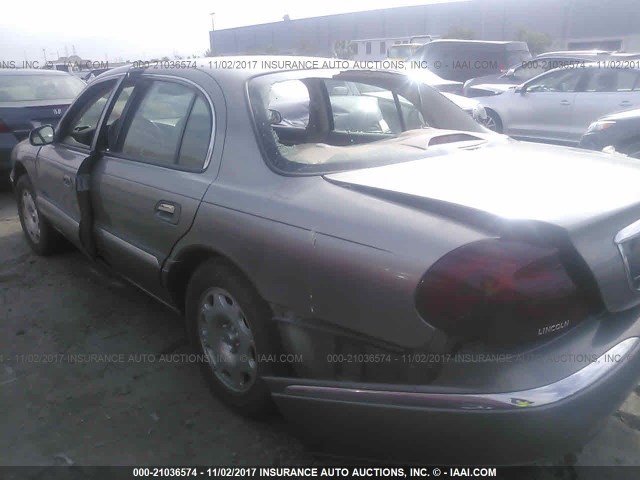 1LNHM97V1YY792617 - 2000 LINCOLN CONTINENTAL  灰色 照片 3