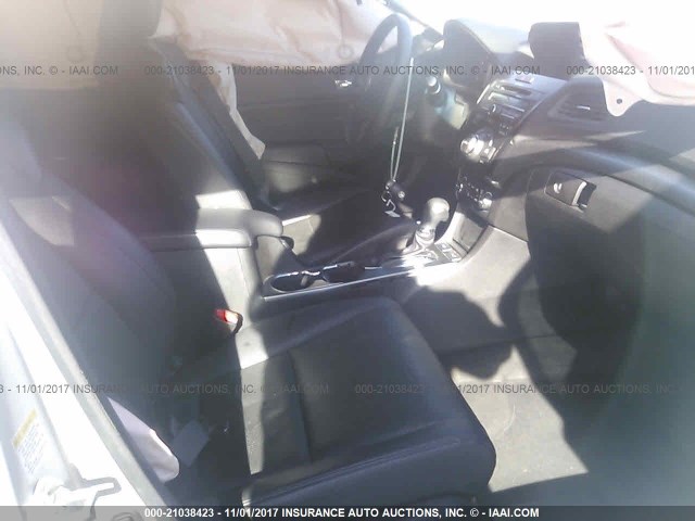 19VDE1F77DE012357 - 2013 ACURA ILX 20 TECH SILVER photo 5