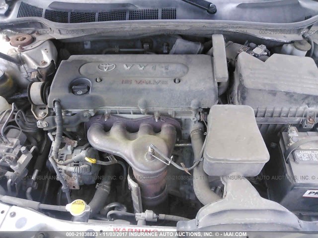 4T4BE46K69R115381 - 2009 TOYOTA CAMRY SE/LE/XLE SILVER photo 10