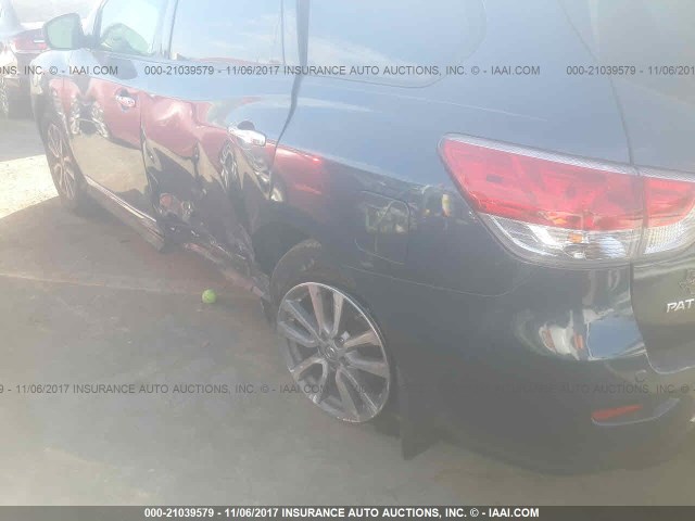 5N1AR2MN5EC734159 - 2014 NISSAN PATHFINDER S/SV/SL/PLATINUM 深蓝色 照片 6