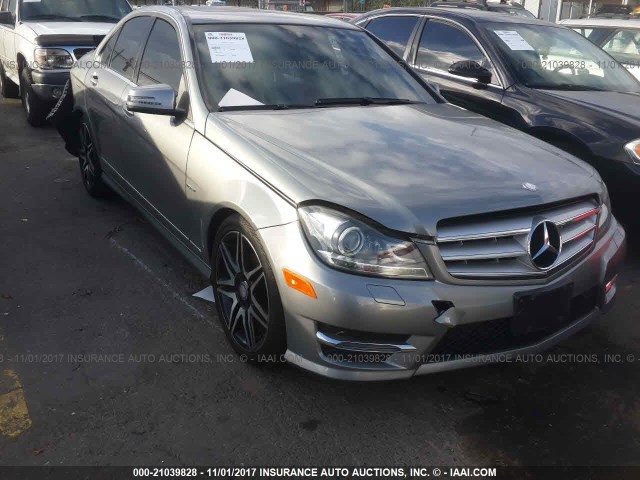 WDDGF4HB0DA799326 - 2013 MERCEDES-BENZ C 250 SILVER photo 1