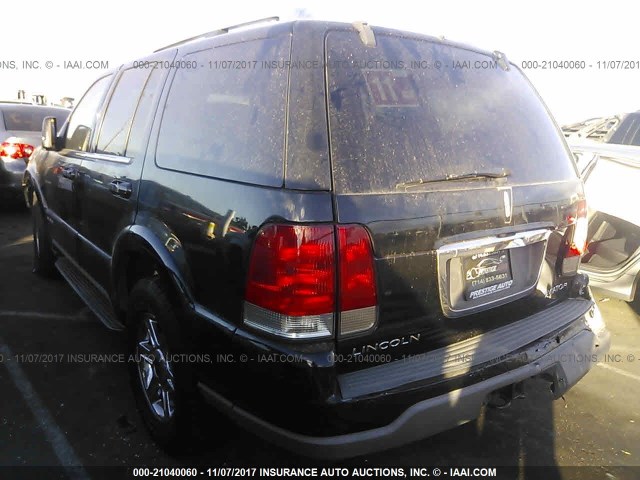 5LMEU88HX5ZJ29040 - 2005 LINCOLN AVIATOR 黑色 照片 3