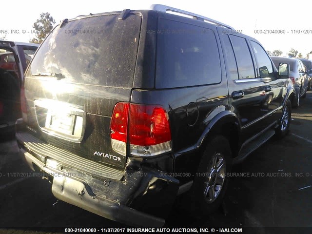 5LMEU88HX5ZJ29040 - 2005 LINCOLN AVIATOR 黑色 照片 4