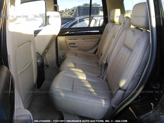 5LMEU88HX5ZJ29040 - 2005 LINCOLN AVIATOR 黑色 照片 8