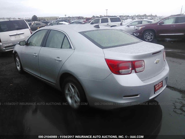 1G11A5SA1DF227813 - 2013 CHEVROLET MALIBU LS ვერცხლისფერი ფოტო 3