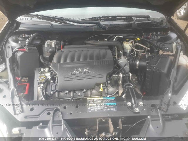 2G1WD58C069150000 - 2006 CHEVROLET IMPALA SUPER SPORT შავი ფოტო 10